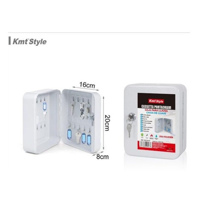 Kmt Style Cassetta Porta Chiavi Portachiavi Bacheca In Ferro Con Se...
