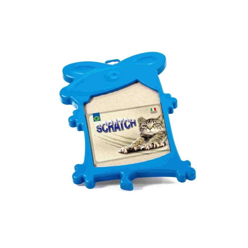 Tiragraffi in cartone graffiatoio Mickey scratch per gatti 44,5x31,5x3 cm gatto