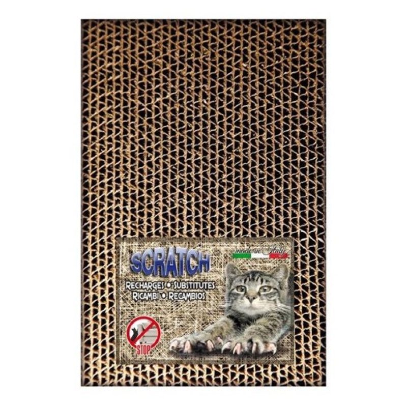 Georplast Tiragraffi in cartone graffiatoio Mickey scratch per gatt...