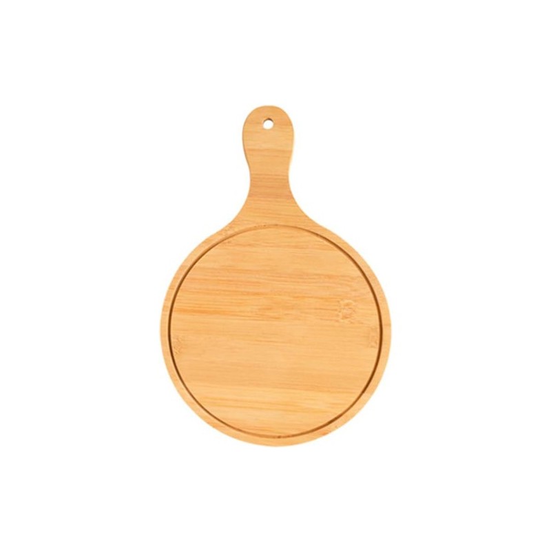 Kmt Style Tagliere piatto tondo 24cm in legno bamboo naturale antip...