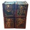 Bauli anticati fatti a mano legno scatole artigianali contenitori portagioie
