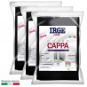 Panno filtro cappa aspirante 3PZ cucina antigrasso 80x40cm universa...