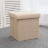 Kmt Style Pouf puff contenitore poggiapiedi seduta in TNT panca bau...