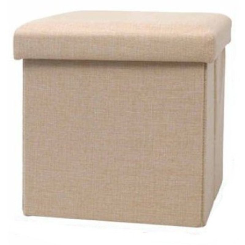 Kmt Style Pouf puff contenitore poggiapiedi seduta in TNT panca bau...
