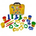 Set valigetta Plastilina Modellante Pasta modellabile bambini 21pz con accessori