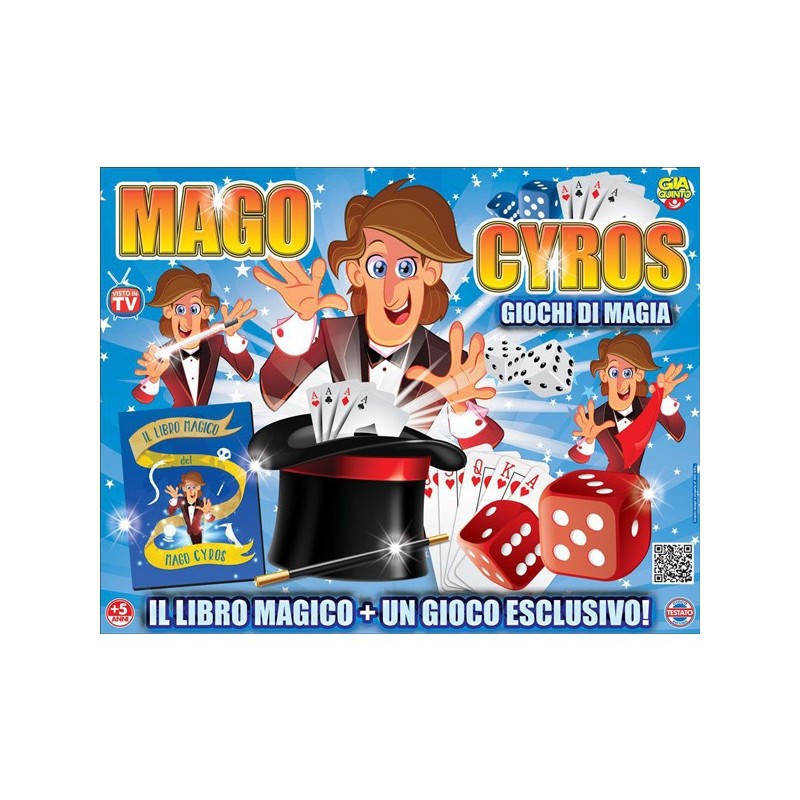 Giochi di Prestigio e Magia Scatola Mago Cyros Trucchi per Bambini Magic Tricks