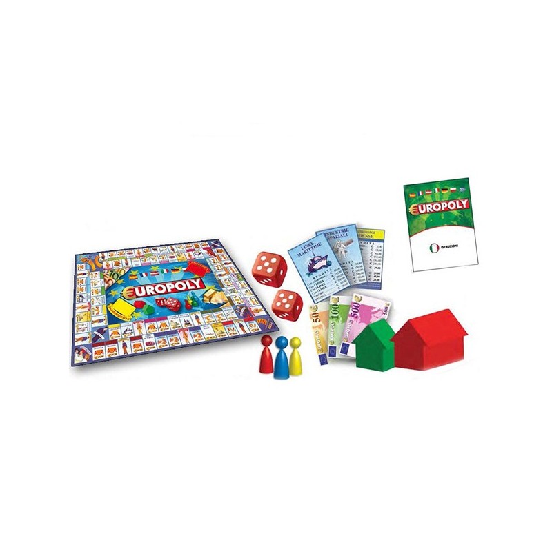 Giaquinto Europoly Gioco Da Tavolo Giocattolo Gioco Bambini società...