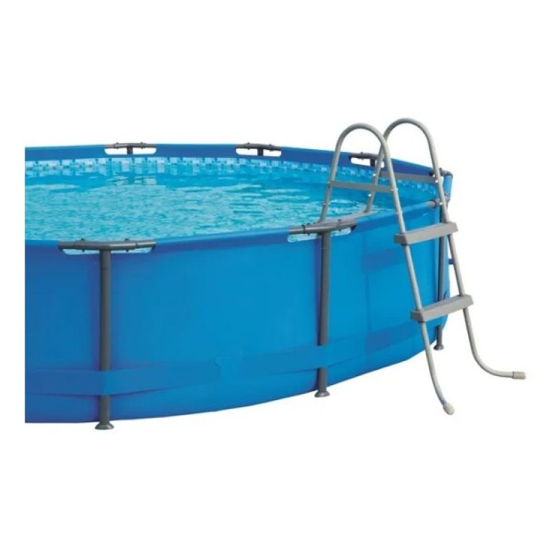 Bestway Scaletta per piscina fuoriterra piscina Sicurezza 2 Gradini...