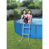 Bestway Scaletta per piscina fuoriterra piscina Sicurezza 2 Gradini...