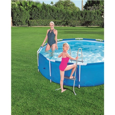 Bestway Scaletta per piscina fuoriterra piscina Sicurezza 2 Gradini 84 cm 58430