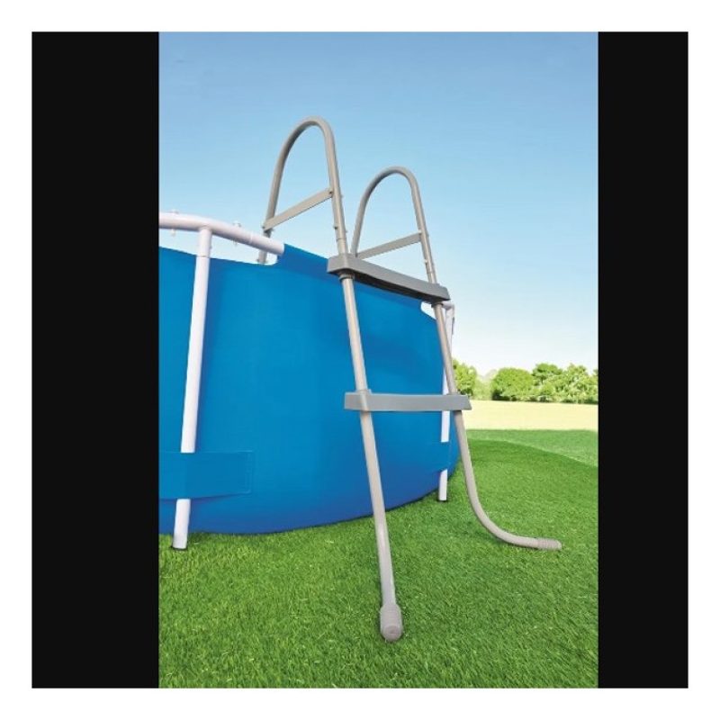 Bestway Scaletta per piscina fuoriterra piscina Sicurezza 2 Gradini...