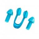 3 Kit Tappi Orecchie Clip Naso Silicone nuoto Piscina stringinaso Mare Bestway