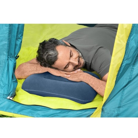 Cuscino Gonfiabile Campeggio Portatile Viaggio Velluto Mare Riposo 2pz Bestway