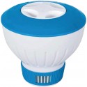 Dispenser skimmer galleggiante cloro piscina piscine pastiglie 200 gr dosatore