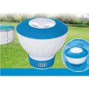 Dispenser skimmer galleggiante cloro piscina piscine pastiglie 200 gr dosatore