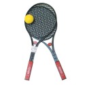 Set Tennis coppia racchetta pallina bambini adulti racchette colorate 2 players