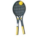 Set Tennis coppia racchetta pallina bambini adulti racchette colorate 2 players