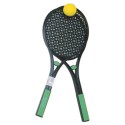 Set Tennis coppia racchetta pallina bambini adulti racchette colorate 2 players
