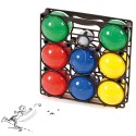 8 Bocce Piene + Valigetta Gioco Estate Spiaggia 8Cm Boccino Sport Made in Italy