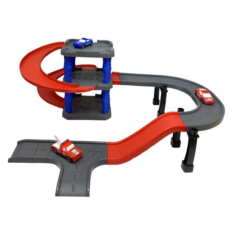 Joko Box Garage 3 piani set gioco garage pista macchine per bambini...