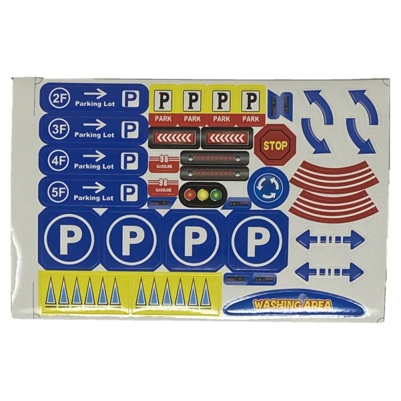 Joko Box Garage 3 piani set gioco garage pista macchine per bambini...