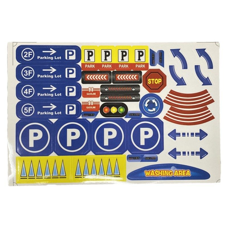 Joko Mega Parcheggio gioco 4 piani garage pista macchinine per bamb...