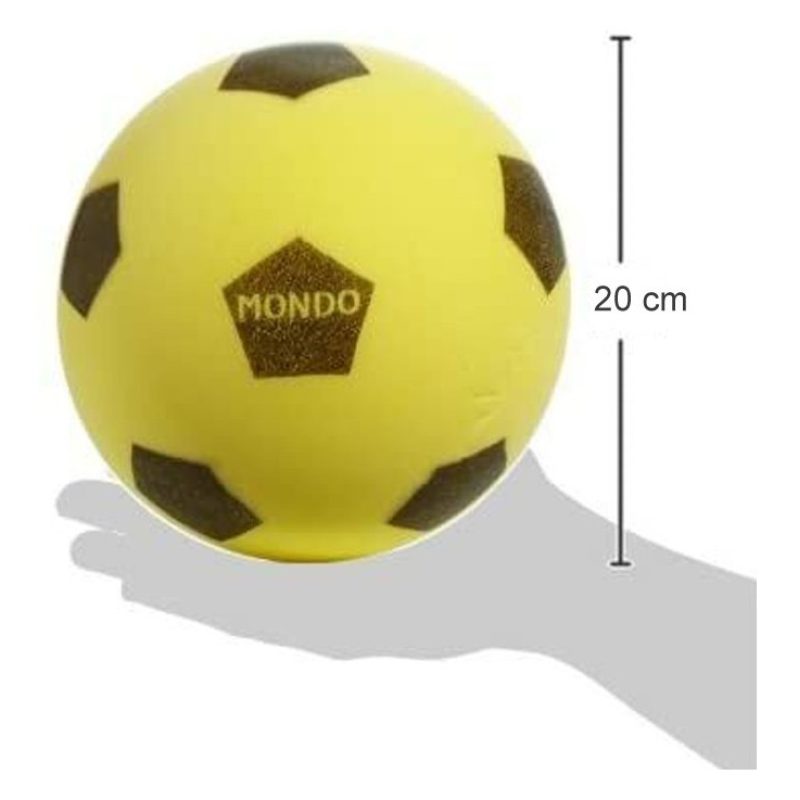 Mondo Palla In Spugna 20 Cm Giocare Pallone Morbido Bambini Diverti...