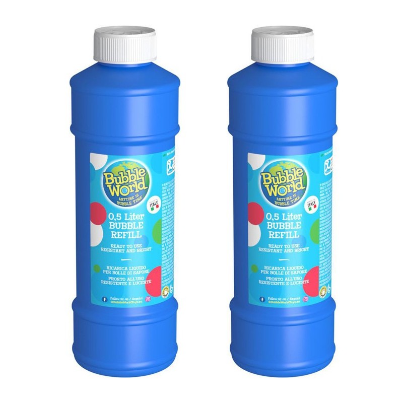 Liquido ricarica per bolle giganti sapone 1lt  Pronta all'uso bambini bubbles