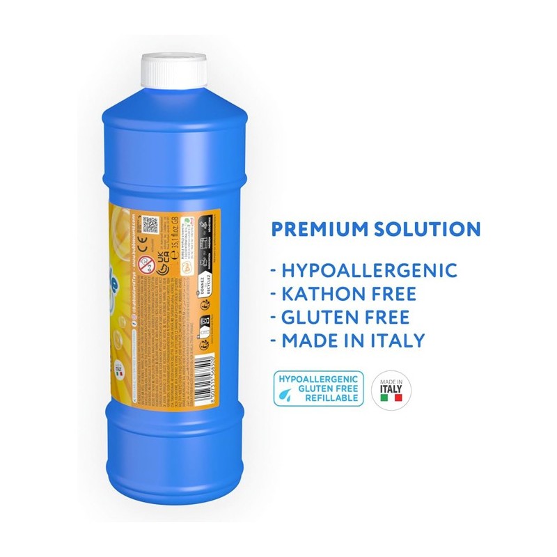 Dulcop Liquido ricarica per bolle giganti sapone 1lt Pronta all'uso...