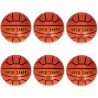 Mondo Pallone Mondo 6 Pz Super Santos 23cm Calcio Divertimento Bamb...