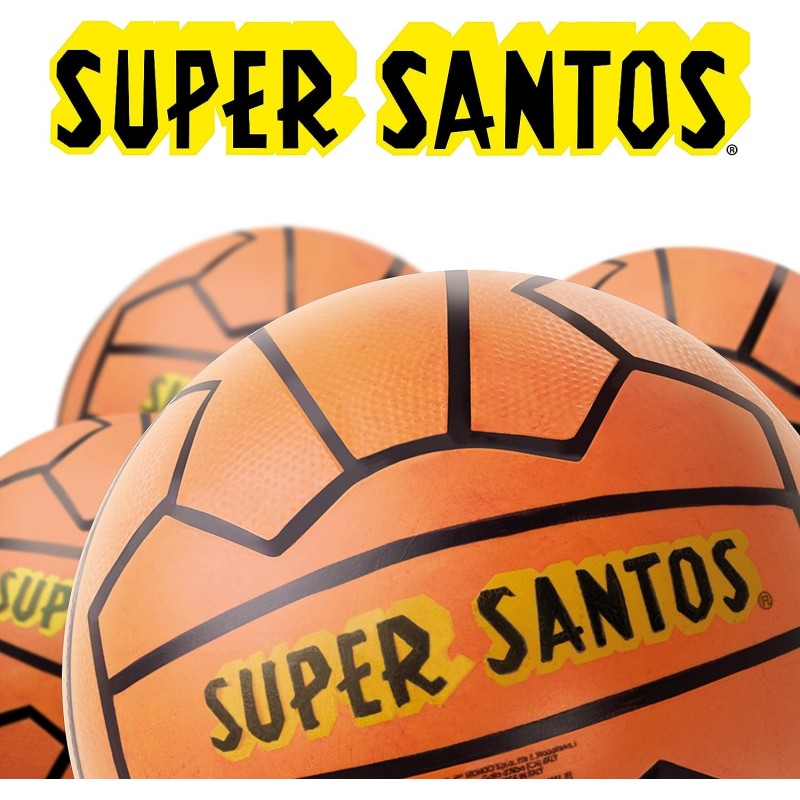 Mondo Pallone Mondo 6 Pz Super Santos 23cm Calcio Divertimento Bamb...