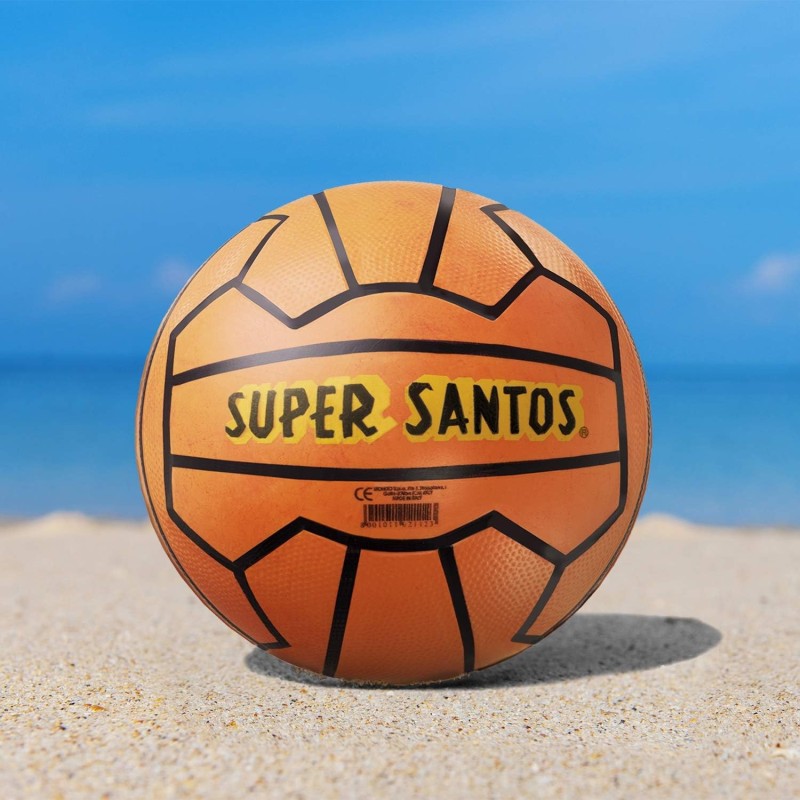 Mondo Pallone Mondo 6 Pz Super Santos 23cm Calcio Divertimento Bamb...