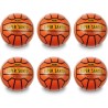 Mondo Pallone Mondo 6 Pz Mini Super Santos 14cm Divertimento Bambin...
