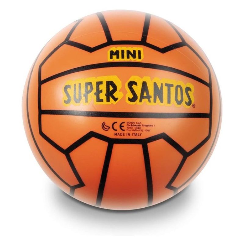 Mondo Pallone Mondo 6 Pz Mini Super Santos 14cm Divertimento Bambin...