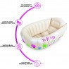 Vasca Tiny Tots per Bagnetto Gonfiabile beige 91x61x29 cm 0-12 mesi...