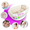 Vasca Tiny Tots per Bagnetto Gonfiabile beige 91x61x29 cm 0-12 mesi...