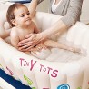 Vasca Tiny Tots per Bagnetto Gonfiabile beige 91x61x29 cm 0-12 mesi...