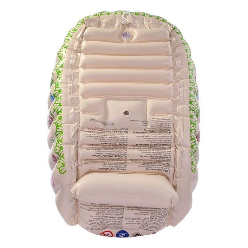 Vasca Tiny Tots per Bagnetto Gonfiabile beige 91x61x29 cm 0-12 mesi...