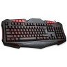 Tastiera gaming retroilluminata USB per mac e pc tasti volume keyboard