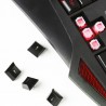 Tastiera gaming retroilluminata USB per mac e pc tasti volume keyboard