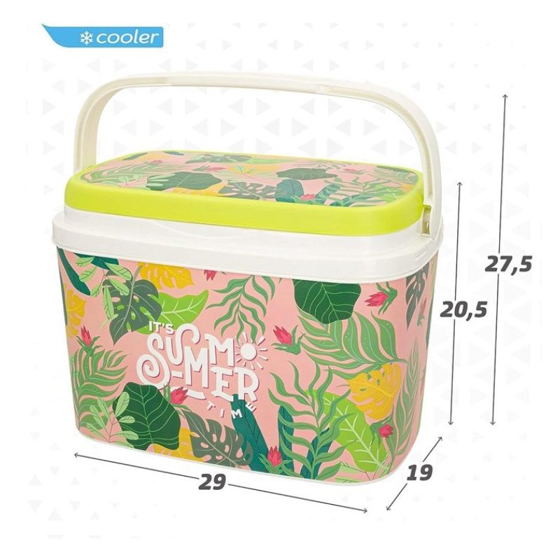 Adriatic Frigo passivo in plastica antigraffio da 6lt portatile azz...