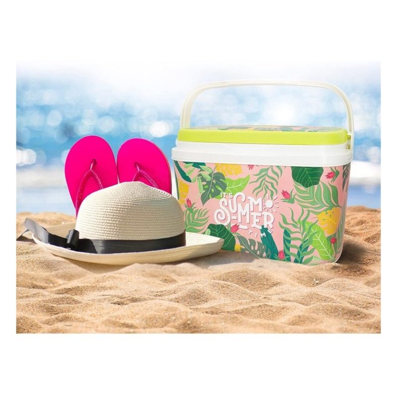 Adriatic Frigo passivo in plastica antigraffio da 6lt portatile azz...