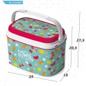 Frigo frigorifero 6lt termico passivo rigido portatile in plastica antigraffio