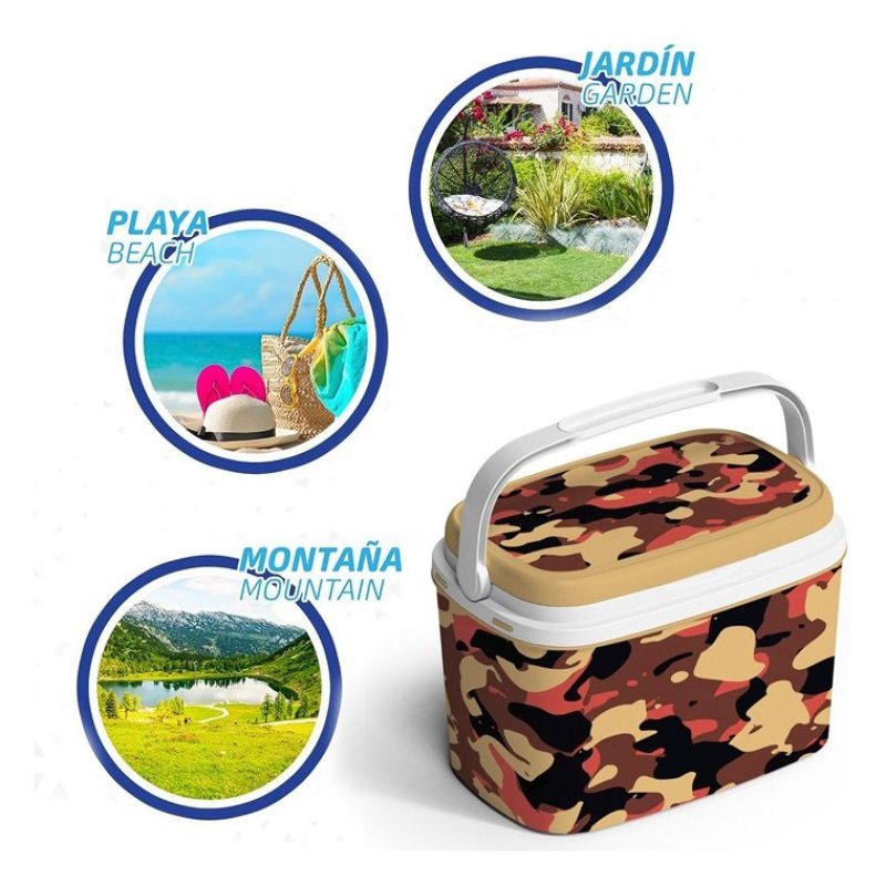 Adriatic Frigo passivo frigorifero termico 6lt portatile in plastic...