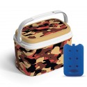 Frigo passivo frigorifero termico 6lt portatile in plastica rigido antigraffio