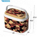 Frigo passivo frigorifero termico 6lt portatile in plastica rigido antigraffio