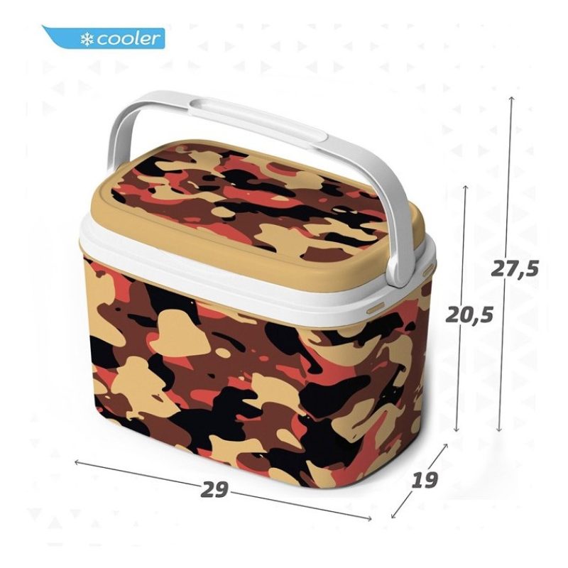 Adriatic Frigo passivo frigorifero termico 6lt portatile in plastic...