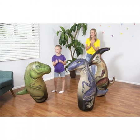 Dinosauro gonfiabile Bestway gioco per bambini Punch bag boxing estreno interno