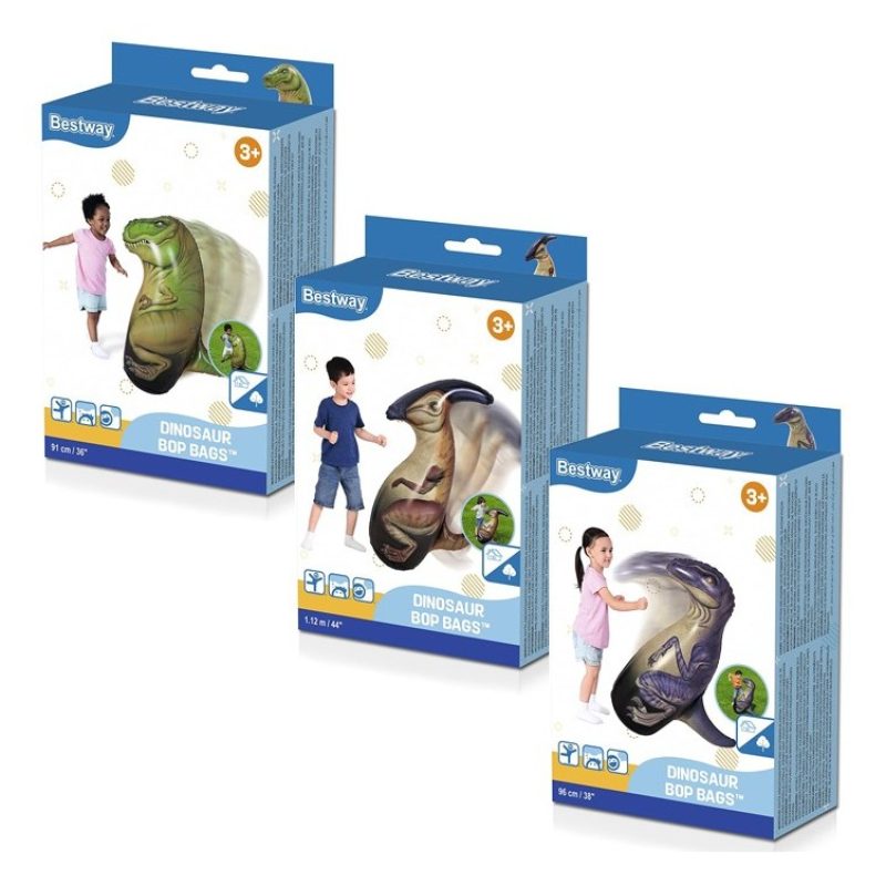 Bestway Dinosauro gonfiabile Bestway gioco per bambini Punch bag bo...
