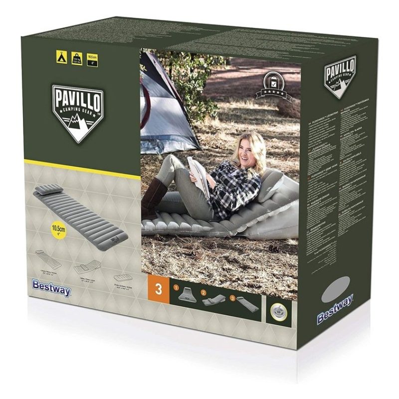 Bestway Pavillo Materasso Gonfiabile letto singolo da campeggio 191...
